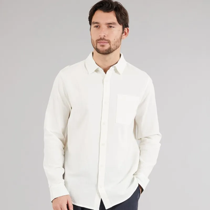 Online Herre Trypto Langærmet Skjorte Off White T-Shirts, Poloer Og Skjorter·Skjorter