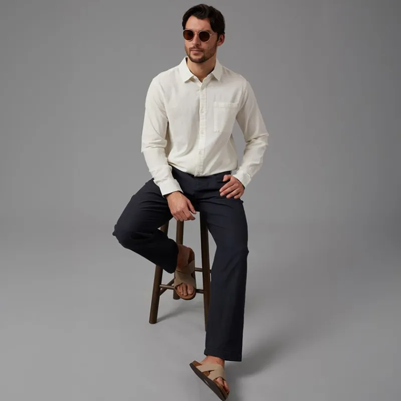 Online Herre Trypto Langærmet Skjorte Off White T-Shirts, Poloer Og Skjorter·Skjorter
