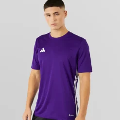 Herre T-shirt Tabela 23 College Purple/Hvid Træning|T-Shirts Og Undertrøjer