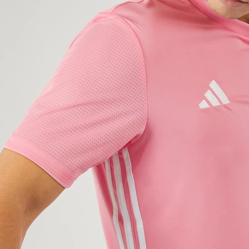 Hot Herre T-shirt Tabela 23 Light Pink/Hvid Træning|T-Shirts Og Undertrøjer