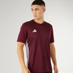 Hot Herre T-shirt Tabela 23 Team Maroon 2/​Hvid Træning|T-Shirts Og Undertrøjer