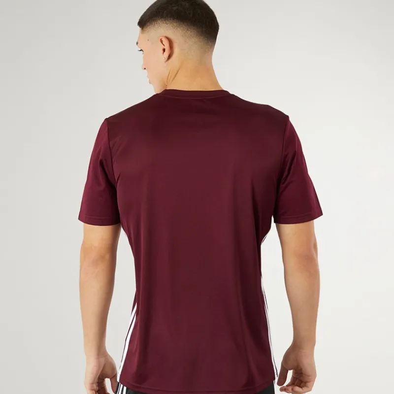 Hot Herre T-shirt Tabela 23 Team Maroon 2/Hvid Træning|T-Shirts Og Undertrøjer
