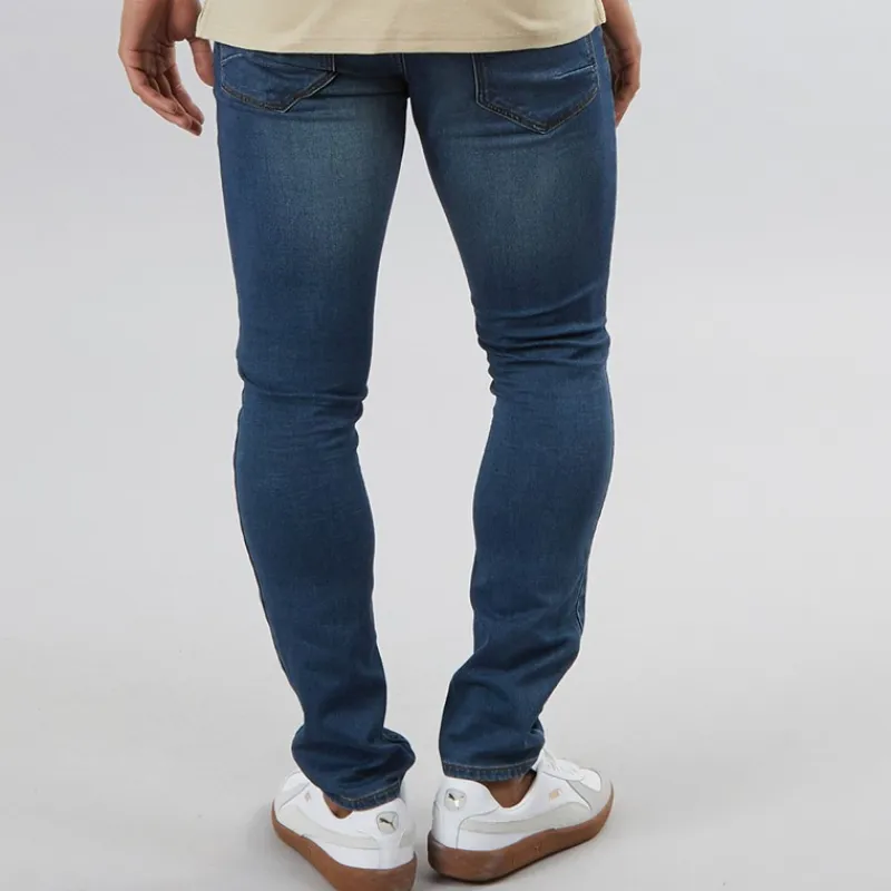 Hot Herre Tulio Hybrid Jeans Med Lige Ben Blå Jeans Og Bukser·Slim Jeans|Jeans Og Bukser·Jeans