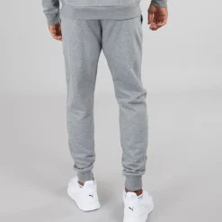 Sale Herre UA Rival Fleece Joggingbukser Castlerock Lys Heather/​Hvid Træning|Træningsbukser