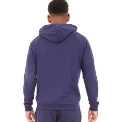 Best Herre UA Rival Fleece Logo Hoodie Midnatsblå/​Hvid Træning|T-Shirts Og Undertrøjer