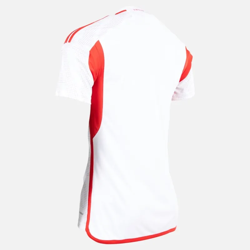 Online Herre UNB Union Berlin 24/25 udebane trøje Hvid/Vivid Red Træning|T-Shirts Og Undertrøjer