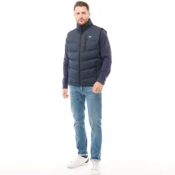 Clearance Herre Vatteret Brecker Gilet Vest Blå Udendørs|Jakker Og Frakker