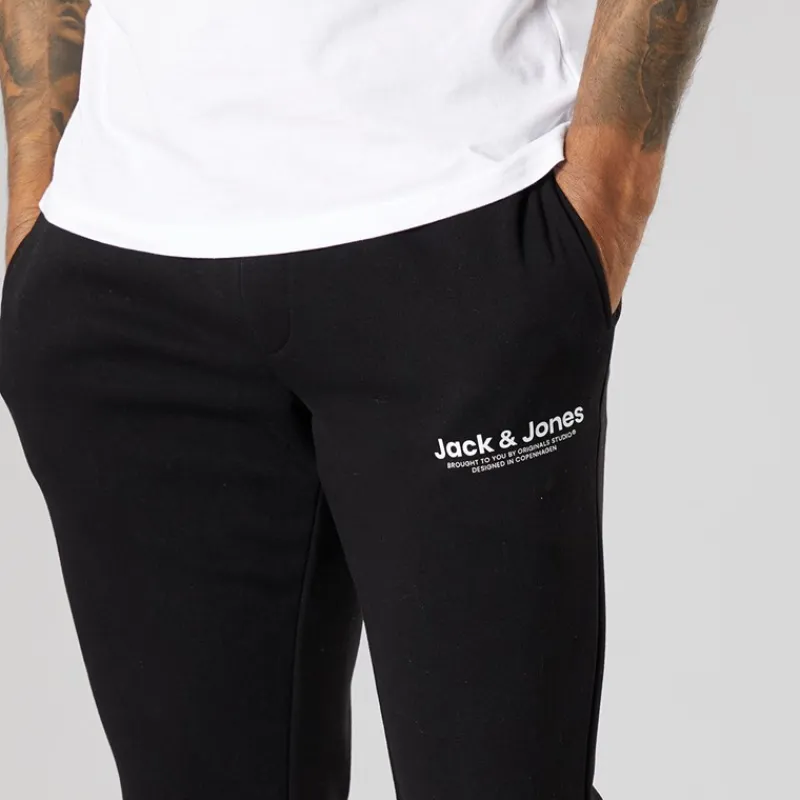 Hot Herre Vesterbro Joggingbukser Med Åben Kant /Hvid Jeans Og Bukser·Joggingbukser|Træningsdragter Og Joggingbukser·Joggingbukser