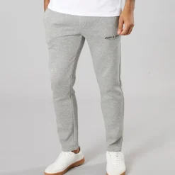 Discount Herre Vesterbro Open Hem Joggers Lys Grå Marl/Sort Lgm/Sort Jeans Og Bukser·Joggingbukser|Træningsdragter Og Joggingbukser·Joggingbukser