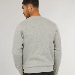 Online Herre Vesterbro Side Sweatshirt Lys Grå Marl/​Sort Hættetrøjer Og Sweatshirts·Sweatshirts