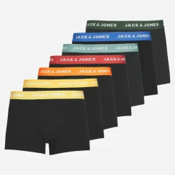 Best Herre Vito Ensfarvet Syv Pak Boxer Trusser Sort Multipakker·Undertøj|Undertøj, Sokker Og Nattøj·Boxer Shorts
