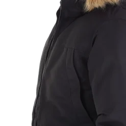 New Herre Wing Parka Jakke Sort Jakker Og Frakker·Jakker Og Frakker