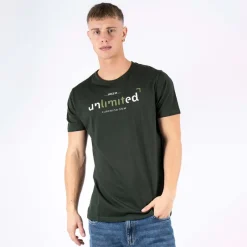 Sale Herre Win T-Shirt Dyb Grøn T-Shirts, Poloer Og Skjorter·T-Shirts Og Undertrøjer