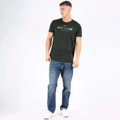 Sale Herre Win T-Shirt Dyb Grøn T-Shirts, Poloer Og Skjorter·T-Shirts Og Undertrøjer