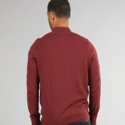 Best Herre 1/​4 Zip Funnel Neck Jumper Vin Trøjer Og Cardigans·Trøjer