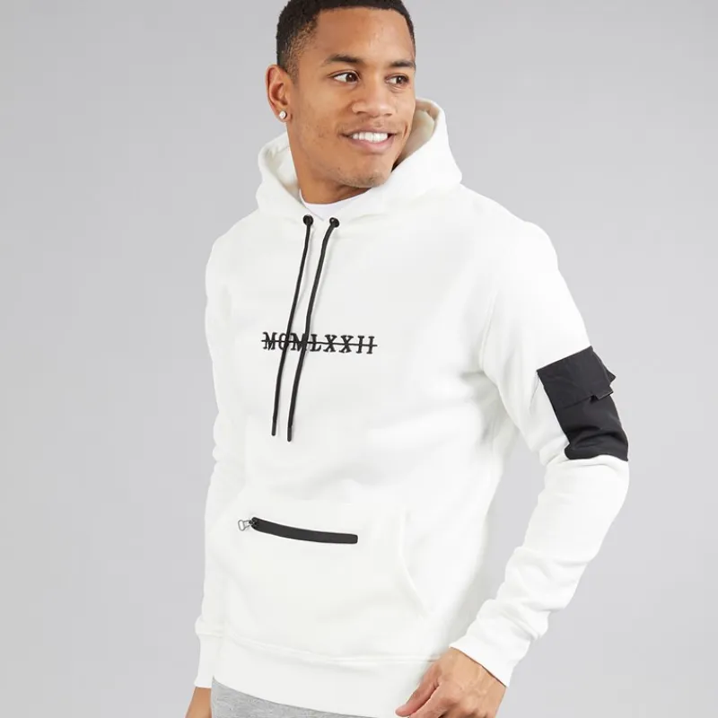 Clearance Hættetrøje i cremefarvet til herre Hættetrøjer Og Sweatshirts·Hættetrøjer