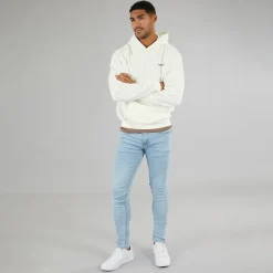 Hot Hættetrøje i Ecru til herre Hættetrøjer Og Sweatshirts·Hættetrøjer