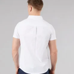 Skjorte med Korte Ærmer Bowdon til herre T-Shirts, Poloer Og Skjorter·Skjorter