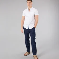 Skjorte med Korte Ærmer Bowdon til herre T-Shirts, Poloer Og Skjorter·Skjorter