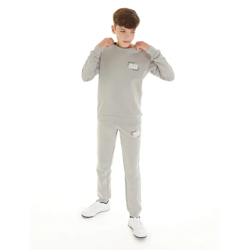 Discount JACK AND JONES Drenge Luca Træningsdragt Alloy Træningsdragter