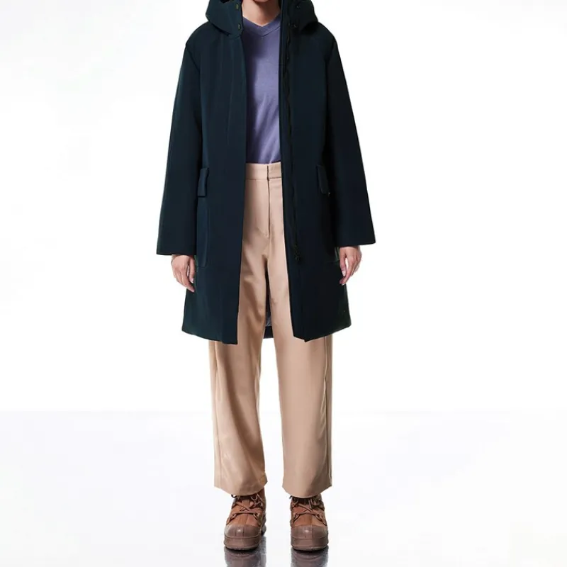 New Jakke i twill til kvinder Allyson Shammy Indigo Noir Dame Jakker Og Frakker·Jakker Og Frakker