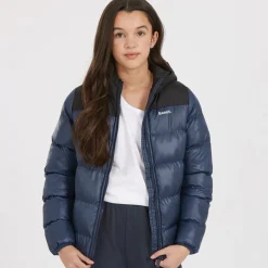 Jakke til Piger Kaylee Blå/Sort Jakker Og Frakker