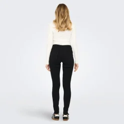 Best Jeans til kvinder Rina Mid Rise Push Up Dame Jeans, Bukser Og Leggings·Jeans