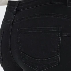 Best Jeans til kvinder Rina Mid Rise Push Up Dame Jeans, Bukser Og Leggings·Jeans