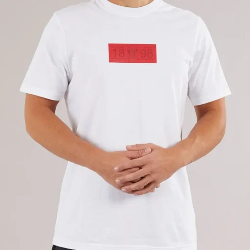 Best Junior Athletic Club Bilbao Klassisk T-shirt Brilliant White Tøj|Tøj