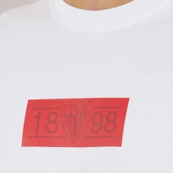 Best Junior Athletic Club Bilbao Klassisk T-shirt Brilliant White Tøj|Tøj