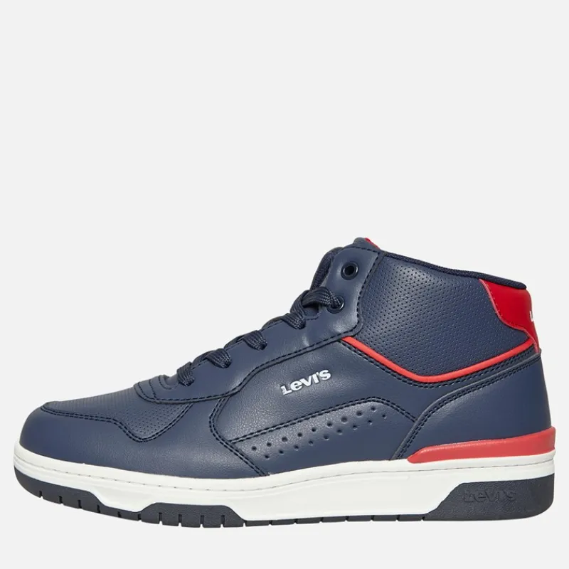 Discount Junior Dereck Hi Top Sneakers Marine Rød 0290 Sneakers|Sneakers