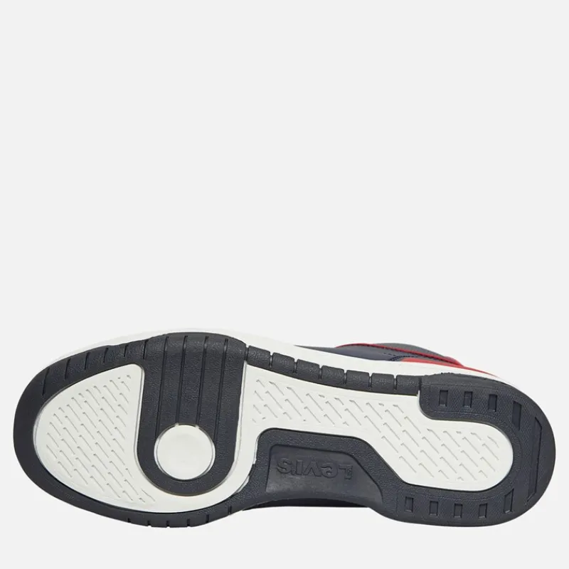 Discount Junior Dereck Hi Top Sneakers Marine Rød 0290 Sneakers|Sneakers