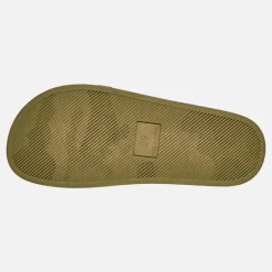 Sale Junior Drenge Logo Stribe Badesandaler Hvid Klip-Klapper Og Sandaler|Klip-Klapper Og Sandaler