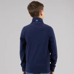 Outlet Junior Drenge Masonville 1/​2 Lynlås Mikro Fleece Blå Hættetrøjer Og Sweatshirts|Jakker Og Frakker