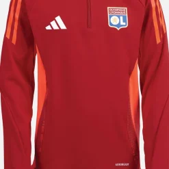 Sale Junior Drenge OL Olympique Lyon træningsbluse Team Power Red 2 Tøj|Hættetrøjer Og Sweatshirts