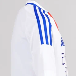 Hot Junior Drenge OL Olympique Lyon 24/​25 hjemme trøje Hvid Tøj|T-Shirts Og Undertrøjer