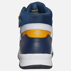 Clearance Junior Drenge Perth høj top sneakers Avio/Grå Sneakers|Sneakers