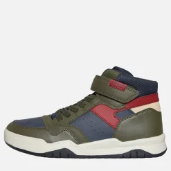 Outlet Junior Drenge Perth høj top sneakers Military/​Navy Sneakers|Sneakers