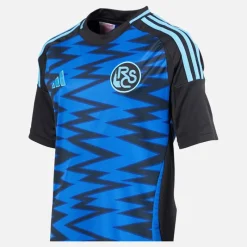 Clearance Junior Drenge RCSA Racing Club De Strasbourg 24/​25 Tredje trøje Team Royal Blue/​Sort Tøj|T-Shirts Og Undertrøjer