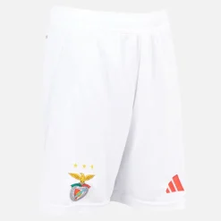 Clearance Junior Drenge SLB Benfica 24/25 hjemme shorts Hvid Tøj|Shorts
