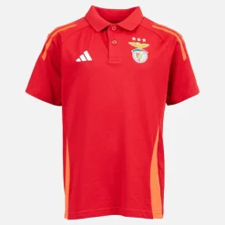 Online Junior Drenge SLB Benfica Polo Team Power Red 2 Tøj