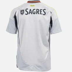 Junior Drenge SLB Benfica 24/​25 tredje trøje Light Solid Grey Tøj|T-Shirts Og Undertrøjer