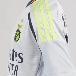 Junior Drenge SLB Benfica 24/​25 tredje trøje Light Solid Grey Tøj|T-Shirts Og Undertrøjer
