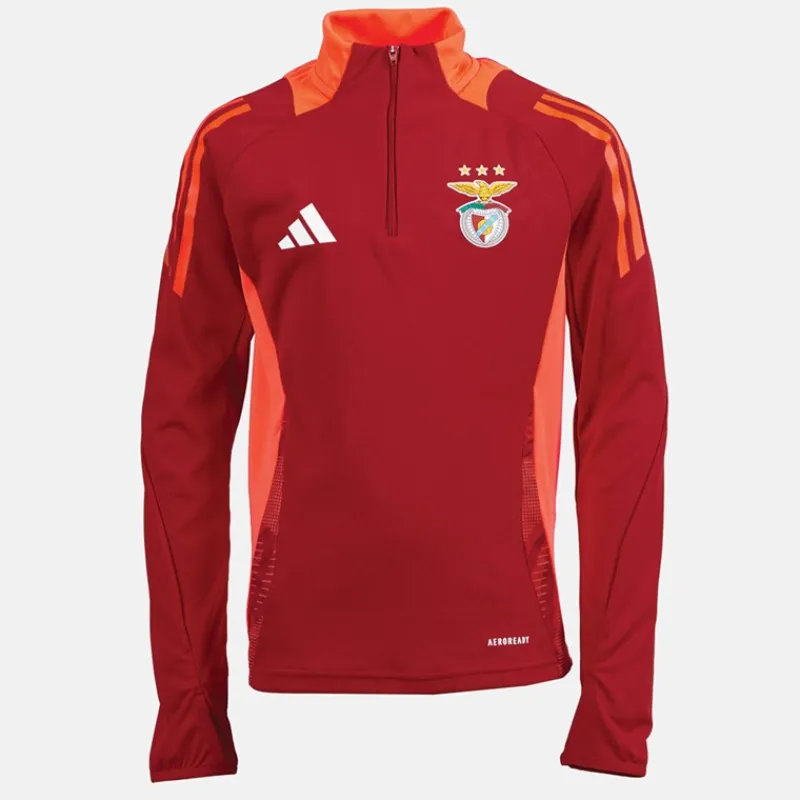 Best Junior Drenge SLB Benfica træningstop Team Power Red 2 Tøj|Hættetrøjer Og Sweatshirts