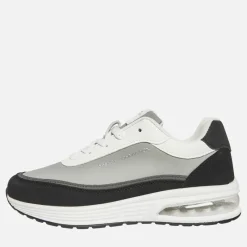 Best Junior Drenge Suede Blok Træningssko Hvid/Sort Sneakers|Sneakers