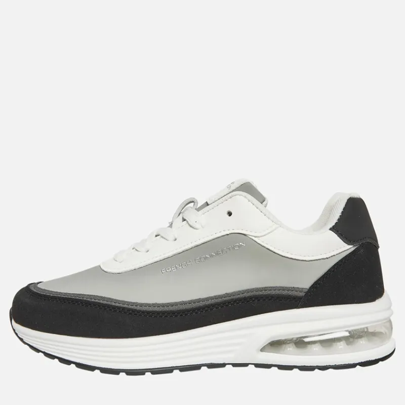 Best Junior Drenge Suede Blok Træningssko Hvid/Sort Sneakers|Sneakers