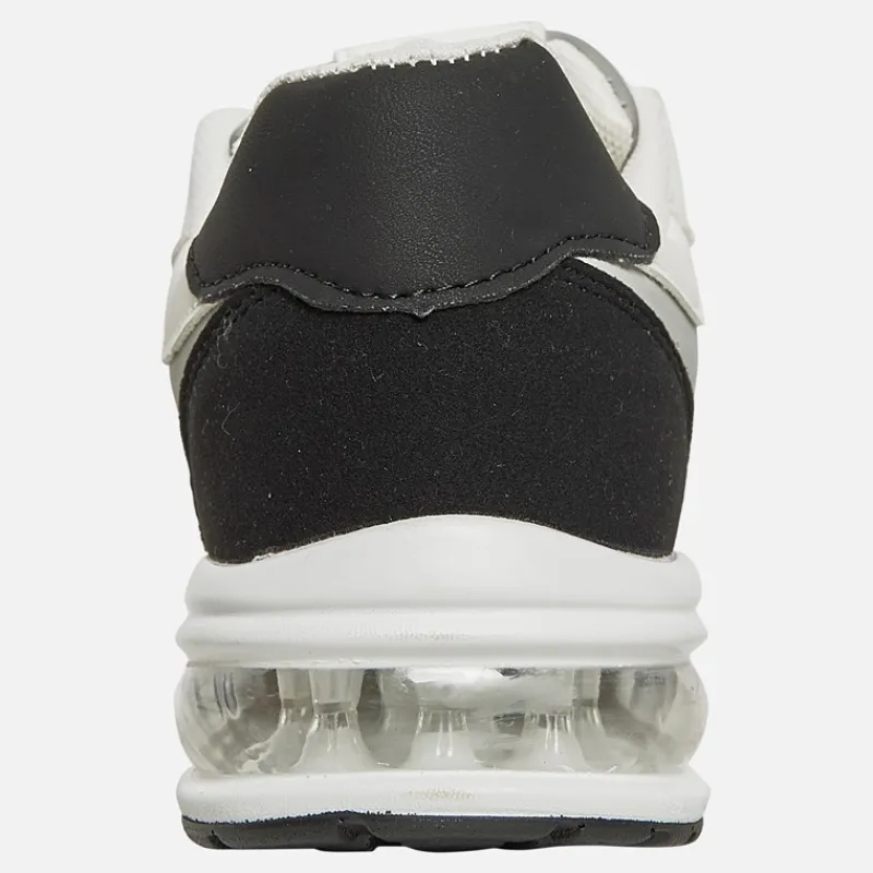Best Junior Drenge Suede Blok Træningssko Hvid/Sort Sneakers|Sneakers