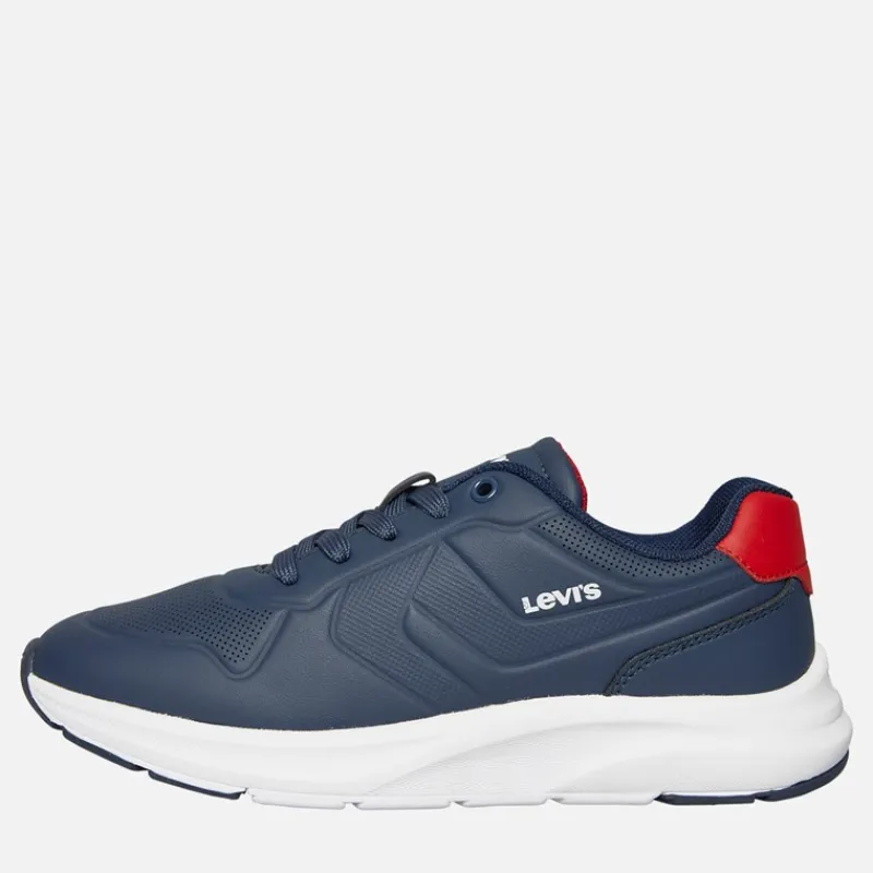 New Junior Larry Sneakers Navy / Red 0290 Sneakers|Sneakers