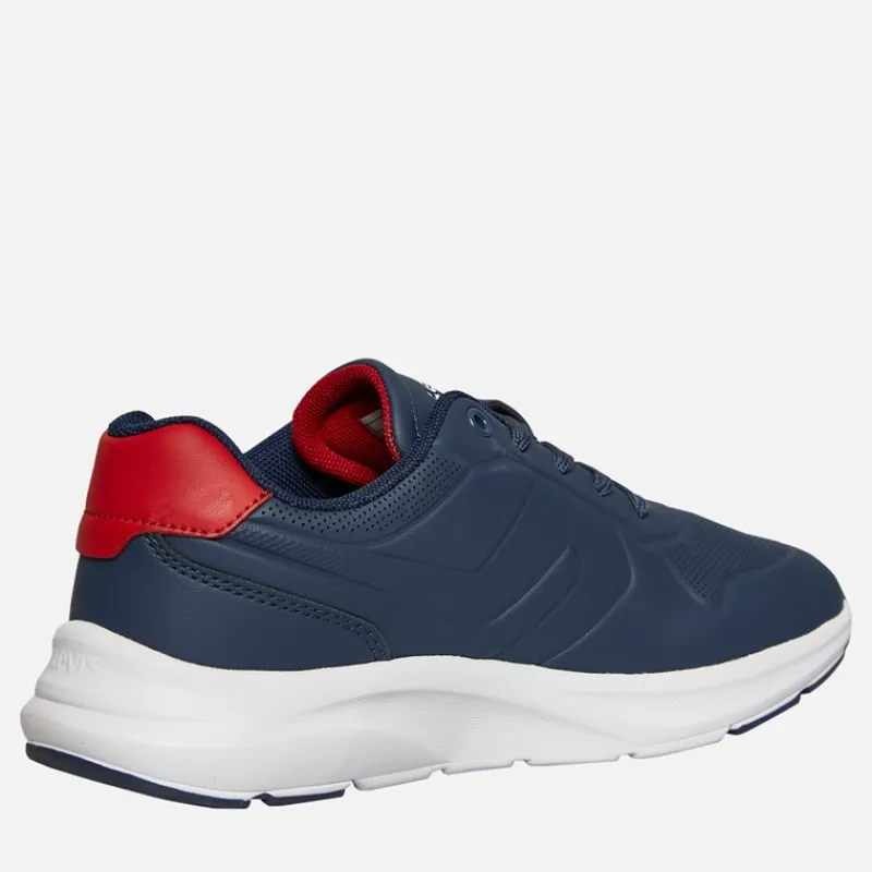 New Junior Larry Sneakers Navy / Red 0290 Sneakers|Sneakers