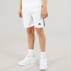 Online Junior Squadra 21 Shorts Hvid/Sort Tøj|Shorts